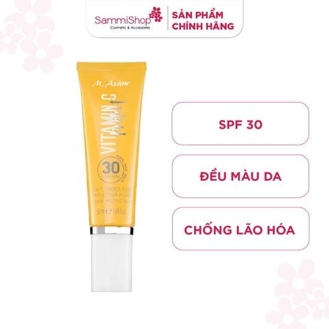 M.Asam Kem chống nắng dưỡng da Vitamin C Protect Protective Fluid SPF 30 50ml