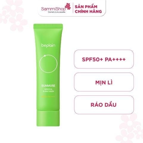 APP-WEB 04.05 - 31.05 Beplain Kem chống nắng Sunmuse Mineral Sunscreen SPF50+ PA++++ 50ml