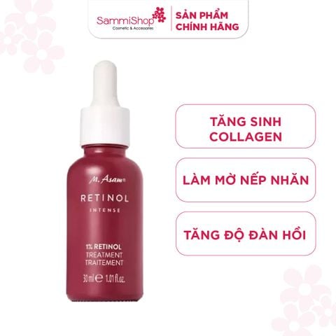M.Asam Tinh chất chống lão hóa Retinol Intense 1% Retinol Treatment 30ml