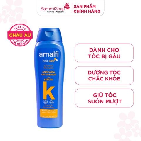 Amalfi Dầu gội Anti-dandruff Shampoo with Keratin 750ml