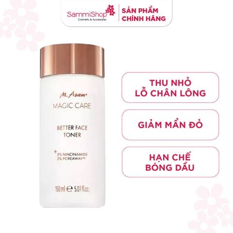 M.Asam Nước cân bằng Better Face Toner 150ml