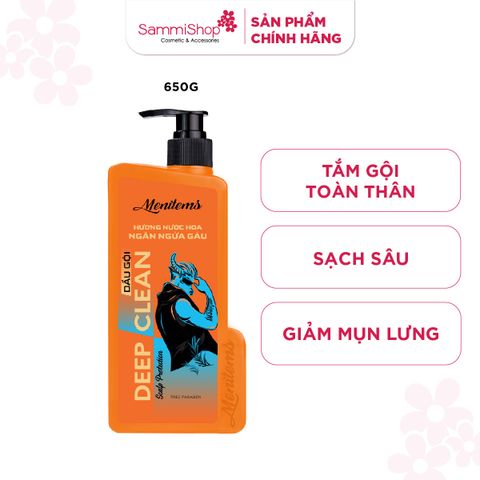 Menitems Dầu gội Nam Deep Clean Scalp Protection