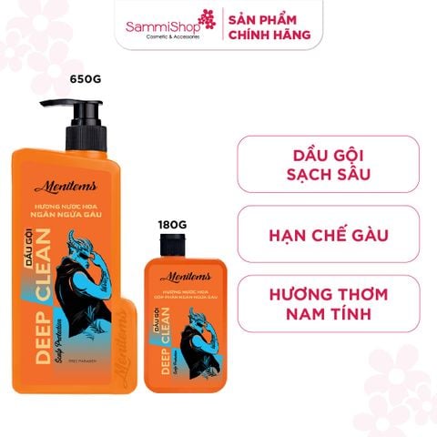 Menitems Dầu gội Nam Deep Clean Scalp Protection