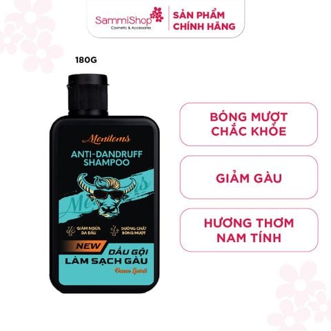 Menitems Dầu gội Nam Anti Dandruff Shampoo Gentle Blue