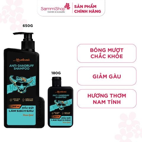 Menitems Dầu gội Nam Anti Dandruff Shampoo Gentle Blue