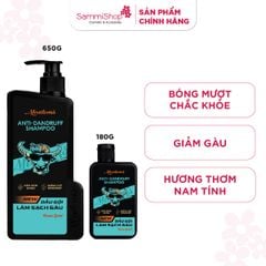 Menitems Dầu gội Nam Anti Dandruff Shampoo Gentle Blue
