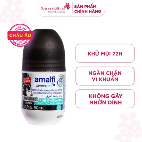 Amalfi Lăn khử mùi Anti-Whites Marks Antiperspirant Deodorant 50ml