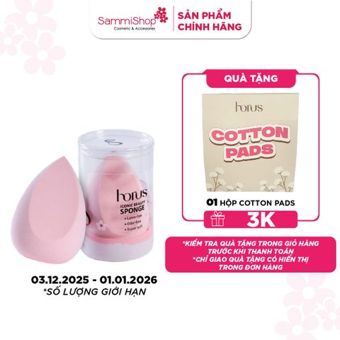 Horus Bông Mút Trang Điểm Chuyên Dụng Iconic Beauty Sponge