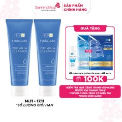 14.11 - 17.11 COMBO 2 Hadalabo Sữa rửa mặt Premium Cleanser 100g