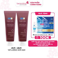 14.11 - 17.11 COMBO 2 Hadalabo Sữa rửa mặt Premium Cleanser 100g