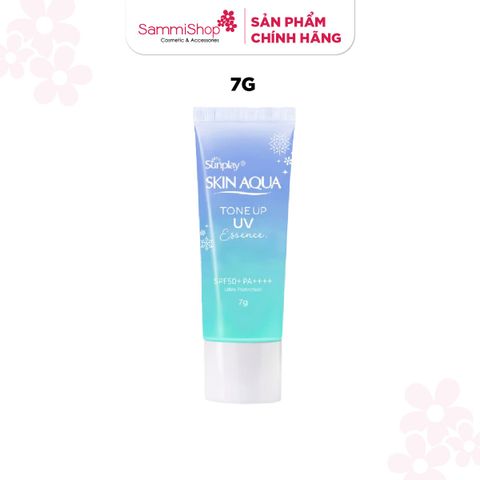 [HÀNG TẶNG KHÔNG BÁN] 01 QT Sunplay Skin Aqua Gối Mặt trời hoặc  01 QT Sunplay Tinh chất chống nắng Skin Aqua Tone Up UV Essence Blue SPF50+ PA++++ 7g
