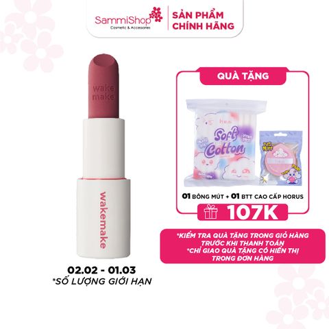 APP+WEB 02.02 - 01.03 Wakemake Son môi Soft Blurring Balm Stick 3.5g