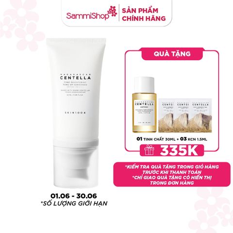 APP+WEB 01.06 - 30.06 Skin1004 Kem chống nắng Madagascar Centella Tone Brightening Tone-up Sunscreen SPF50+ PA++++ 50ml