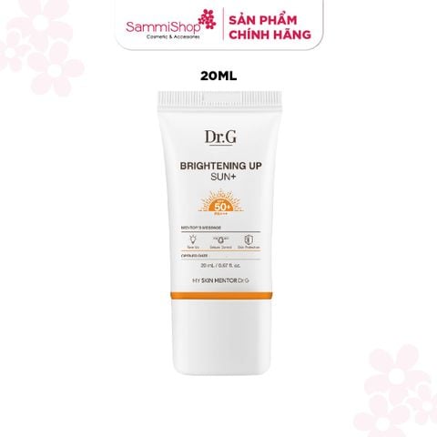 [HÀNG TẶNG KHÔNG BÁN] 1 QT Dr.G Kem chống nắng 20ml bất kỳ Và 3 QT Dr.G Tinh chất 3D Vitamin C Niacinamide 5% Booster Serum 2ml