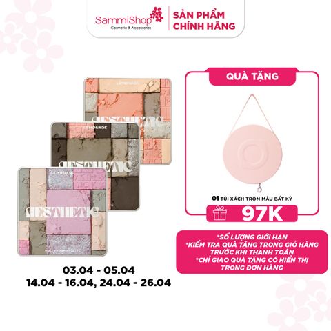 APP-WEB SPIKEDAY 14.04 - 16.04 Lemonade bảng phấn mắt Aesthetic Multi-task Palette