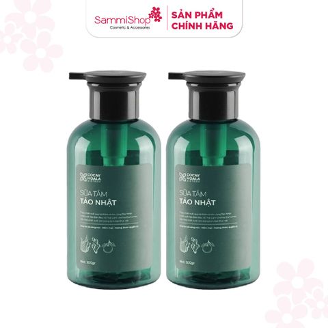 12.01 - 31.01 COMBO 2 CoCayHoaLa Sữa Tắm Tảo Nhật 300g