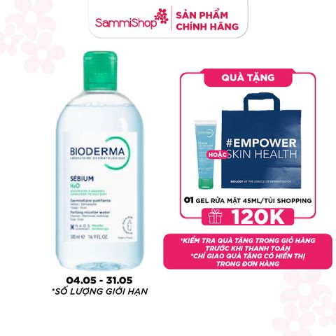APP-WEB 04.05 - 31.05 Bioderma Nước tẩy trang Sebium H2O 500 ml