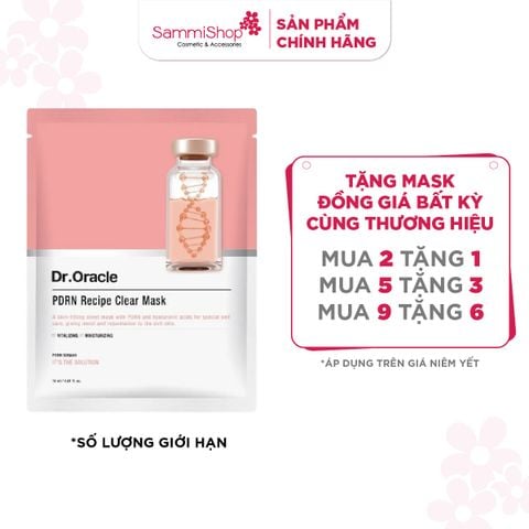 SALE TOÀN NHÃN 3.12 - 1.1 Dr.Oracle Mặt nạ PDRN Recipe Clear Mask 18ml