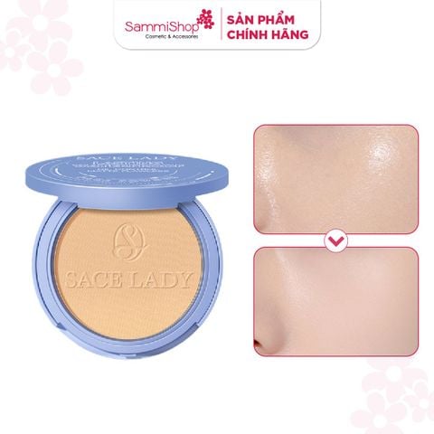 Sace Lady Phấn phủ trang điểm Lasting Waterproof Face Powder 10g