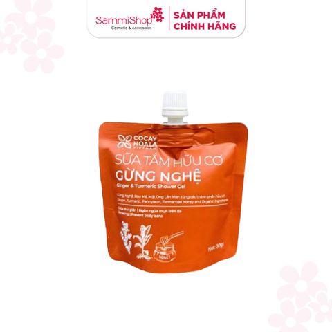 [HÀNG TẶNG KHÔNG BÁN] QT CoCayHoaLa Sữa tắm gừng nghệ 30g HOẶC QT CoCayHoaLa Sữa tắm thảo dược gừng nghệ 30g