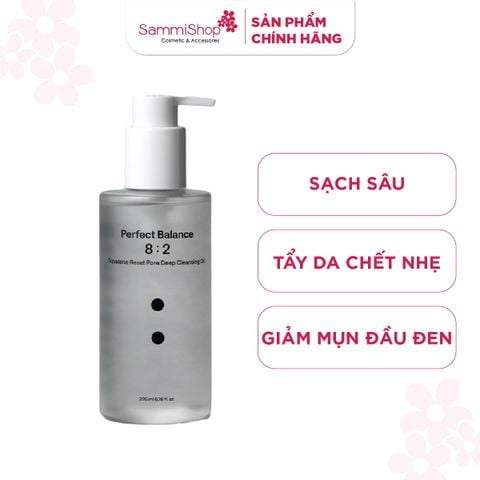 B: Lab Dầu tẩy trang Squalene  Reset Pore Deep Cleansing Oil 200ml