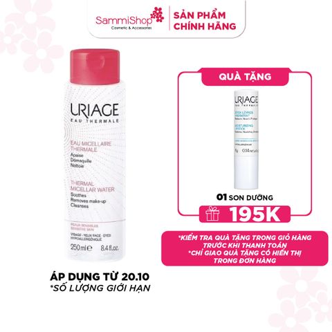 Uriage Nước tẩy trang Eau Micellaire Thermale Peaux Sensibles 250ml