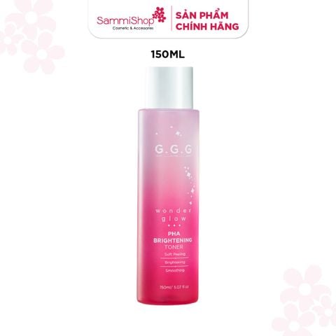 [HÀNG TẶNG KHÔNG BÁN] QT G.G.G Nước hoa hồng Wonder Glow PHA Brightening Toner 150ml