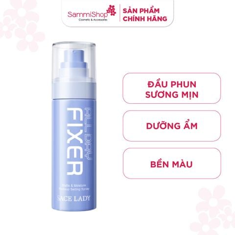 Sace Lady Xịt khóa nền Matte & Moisture Makeup Setting Spray 80ml