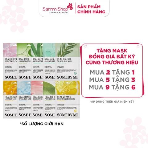 SALE TOÀN NHÃN 3.12 - 1.1 Some By Mi Mặt nạ giấy Real bất kỳ