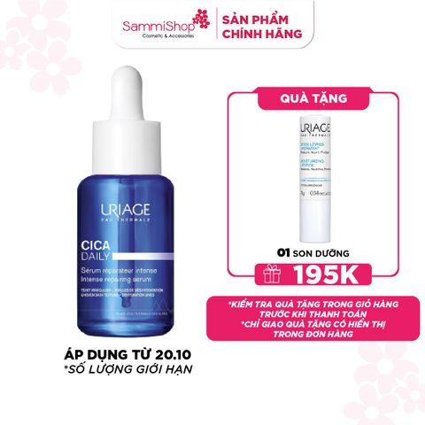 Uriage Tinh chất dưỡng ẩm Cica Daily Sérum Réparateur Intense 30ml