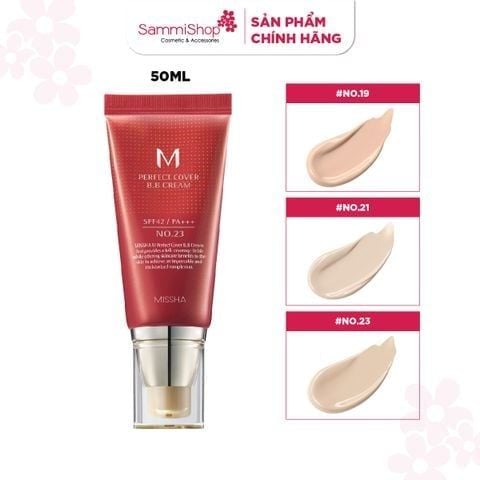 APP-WEB 04.05 - 31.05 Missha Kem nền M Perfect Cover BB Cream EX SPF42 PA+++ 50ml