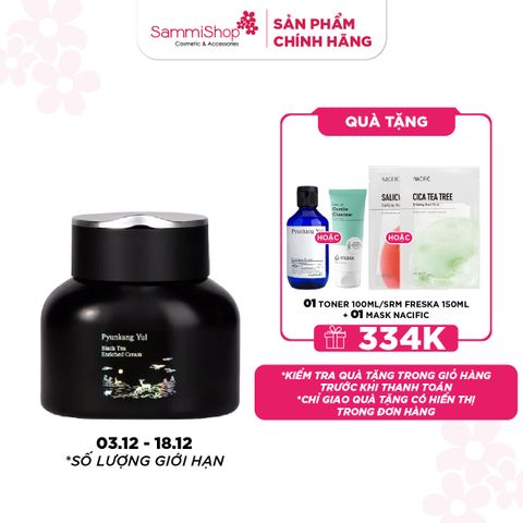 03.12 - 18.12 MEGA SALE Pyunkang Yul Kem dưỡng Black Tea Enriched Cream 60ml