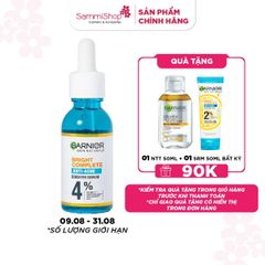 Garnier Dưỡng Chất Giảm Mụn Skin Naturals Bright Complete Anti-Acne Booster Serum 30ml