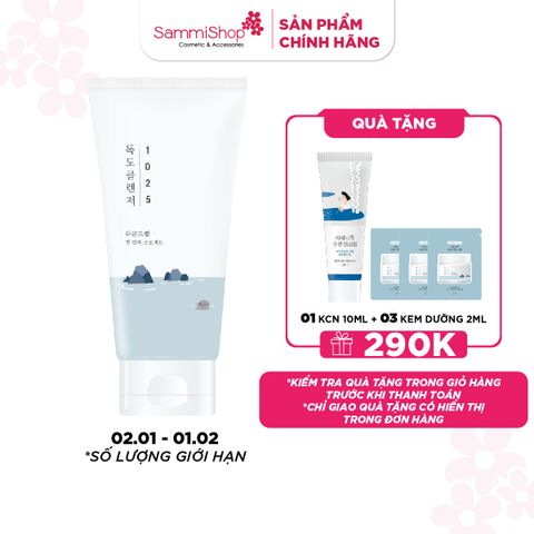 APP+WEB 02.01 - 01.02 Round Lab Sữa rửa mặt 1025 Dokdo Cleanser 150ml