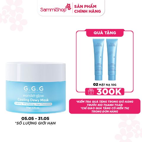 G.G.G Mặt nạ Wonder Glow Cooling Dewy Mask 50g