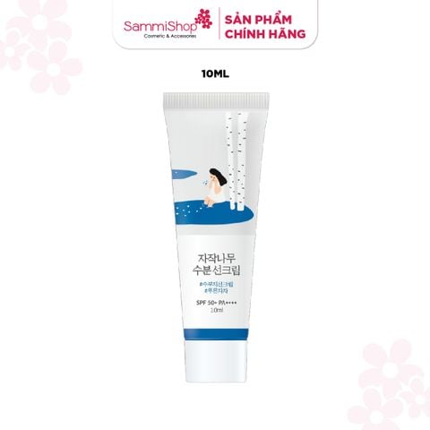 [HÀNG TẶNG KHÔNG BÁN] 1 QT Round Lab Kem chống nắng Birch Juice Moisturizing Sunscreen 10ml và 1 QT Round Lab Mặt nạ dưỡng da Soybean Mask 27ml và 2 QT Round Lab Sữa rửa mặt 1025 Dokdo Cleanser 2ml