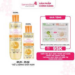 Evoluderm Nước tẩy trang Vitamin C