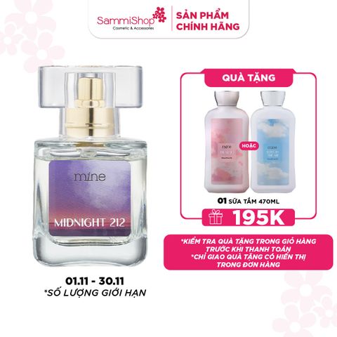 01.11-30.11 Mine Nước Hoa Midnight 212