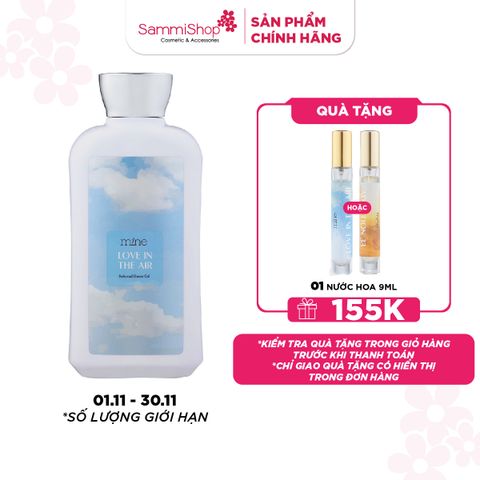 01.11-30.11 Mine Sữa tắm Love In The Air Perfumed Shower Gel