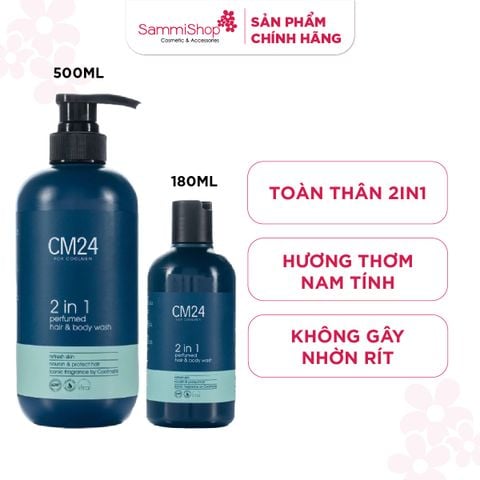 CM24 for Coolmen Sữa tắm gội Nam 2in1
