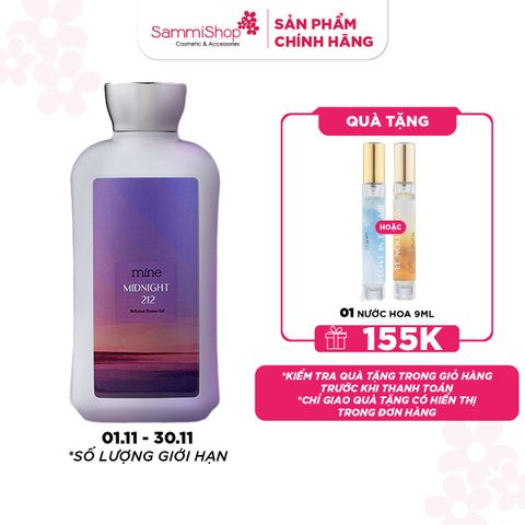 01.11-30.11 Mine Sữa tắm Midnight 212 Perfumed Shower Gel