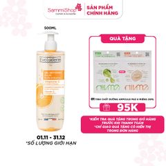 Evoluderm Gel rửa mặt Vitamin C 500ml