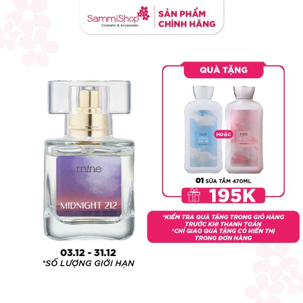 03.12 - 31.12 Mine Nước Hoa Midnight 212
