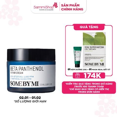 APP+WEB 02.01 - 01.02 Some By Mi Kem dưỡng Beta Panthenol Repair Cream 50ml