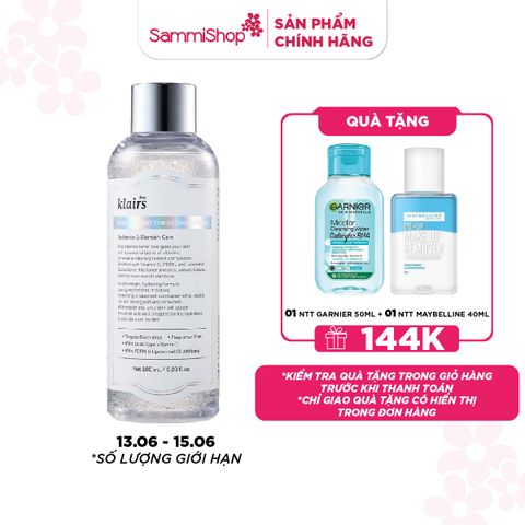 APP+WEB 13.06 - 15.06 Dear, Klairs Nước hoa hồng Freshly Juiced Vitamin Essence Toner 180ml