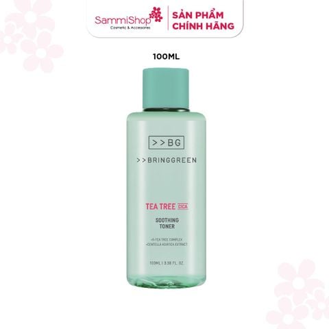 [HÀNG TẶNG KHÔNG BÁN] QT Bring Green Nước hoa hồng Tea Tree Cica Soothing Toner 100ml