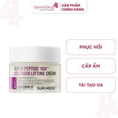 Sur.Medic+ Kem dưỡng Super Peptide 100Tm Collagen Lifting Cream 50ml