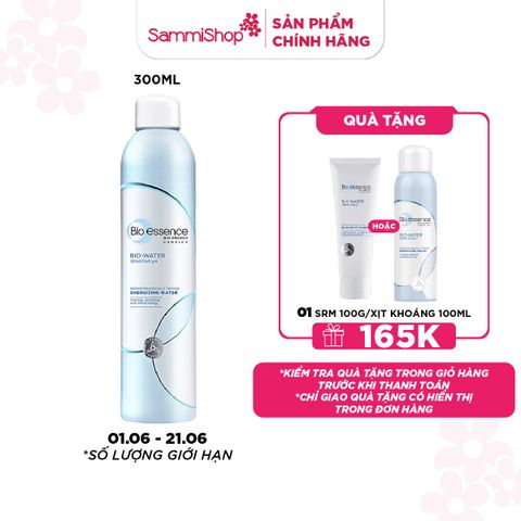 01.06-21.06 MEGA SALE Bio Essence Xịt khoáng Water Energizing Water 300ml