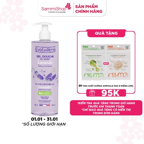 Evoluderm Gel tắm tinh chất Lavender 500ml