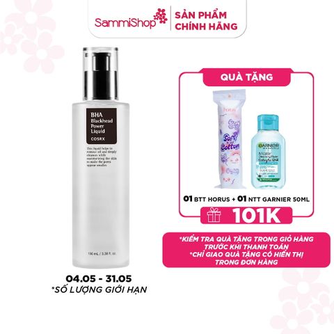 APP-WEB 04.05 - 31.05 COSRX Tẩy da chết BHA Blackhead Power Liquid 100ml